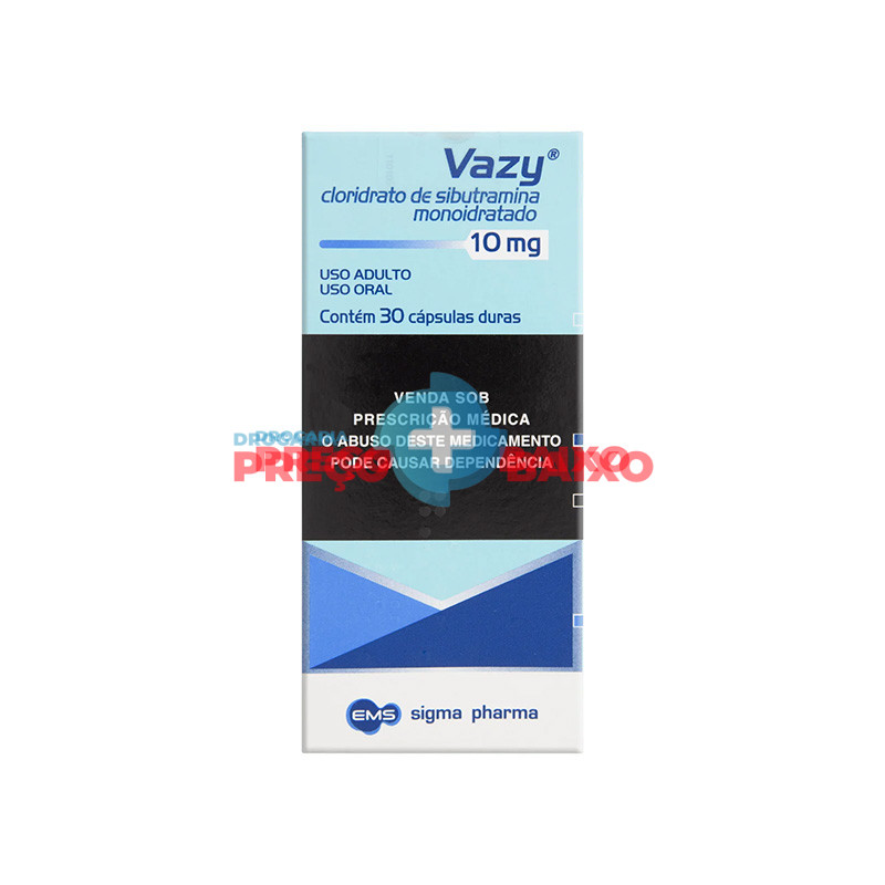 Cloridrato de Sibutramina 10 mg Vazy